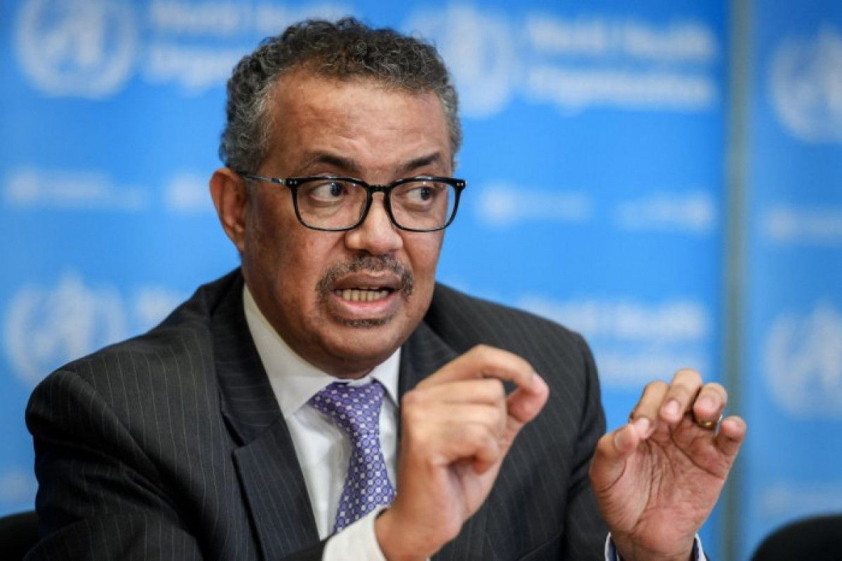 Tedros Adhanom Ghebreyesus,  head of the World Health Organization