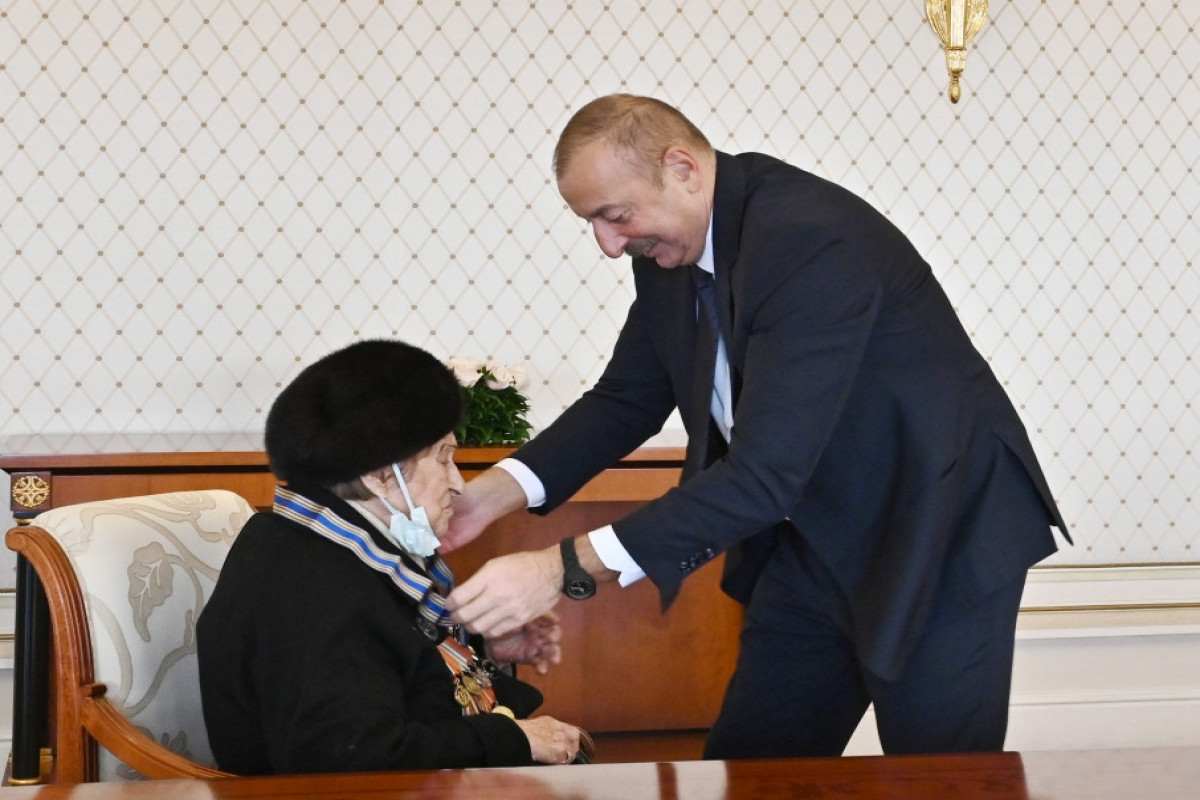 Fatma Səttarova, Prezident İlham Əliyev