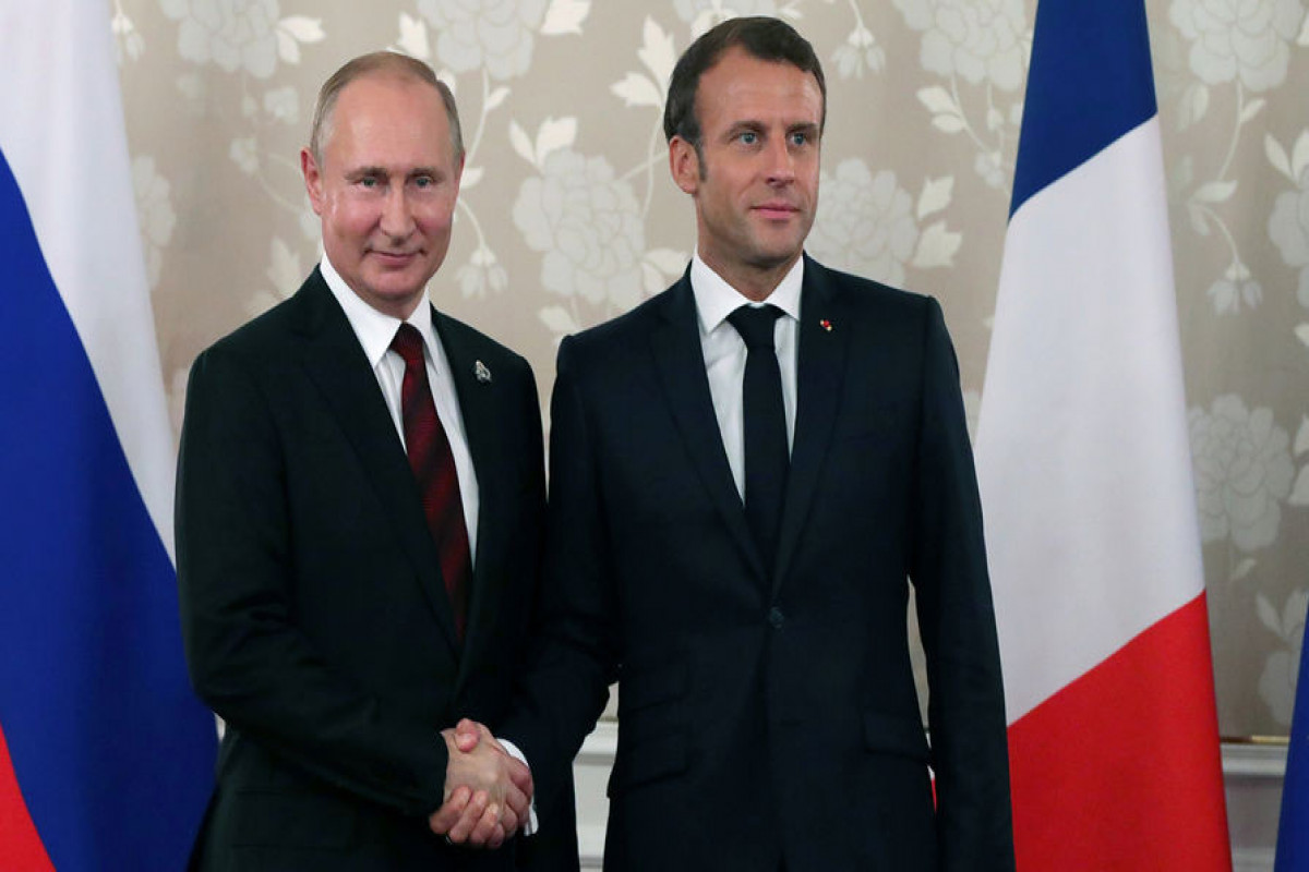 Putinlə Makron arasında telefon danışığı olacaq