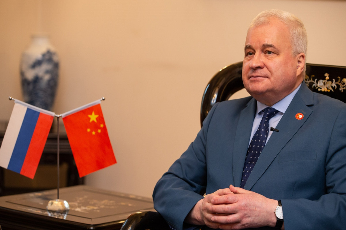 Russian Ambassador to China Andrey Denisov