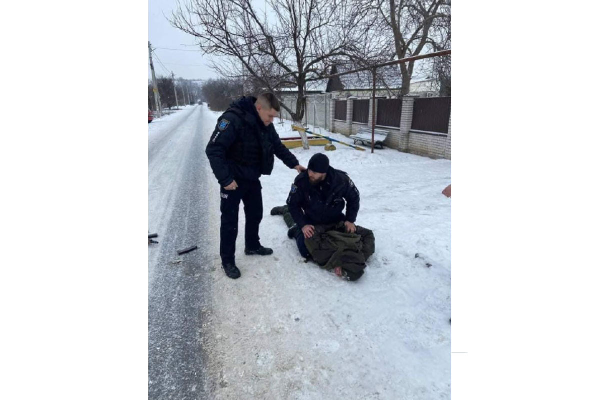 National Guardsman who shot five people detained in Ukraine's Dnipro-PHOTO 