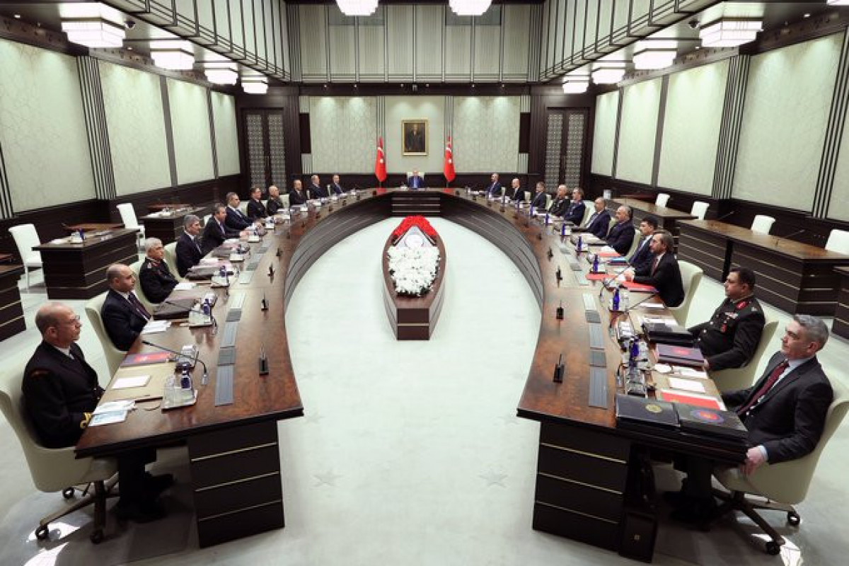 Заседание Совета национальной безопасности Турции