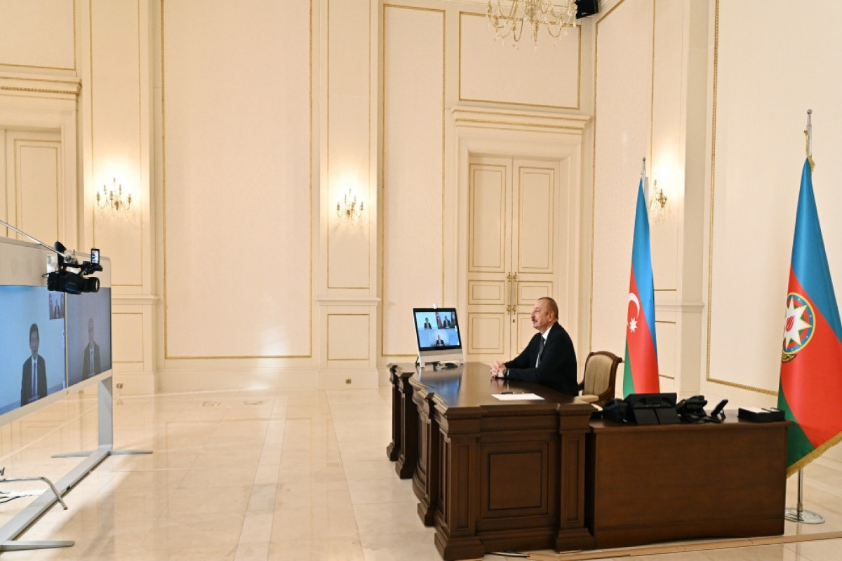 President Ilham Aliyev received in video format Secretary General of World Customs Organization