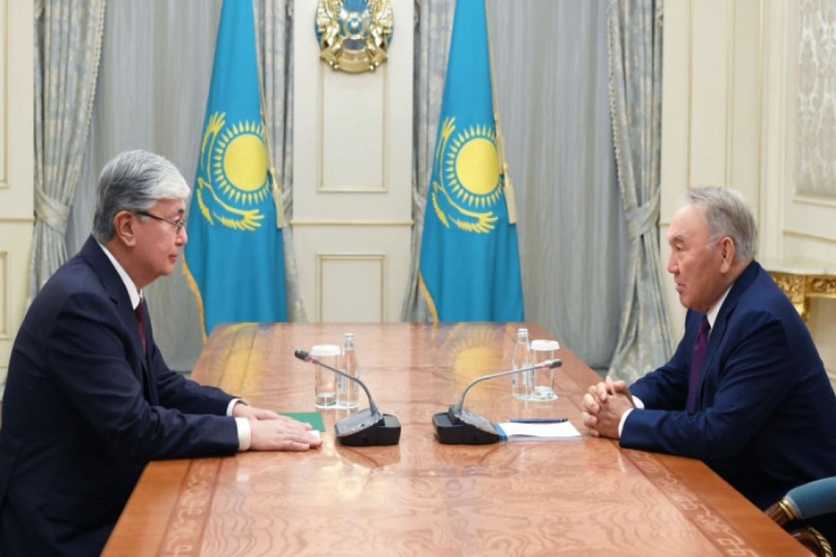 Tokayev, Nazarbayev