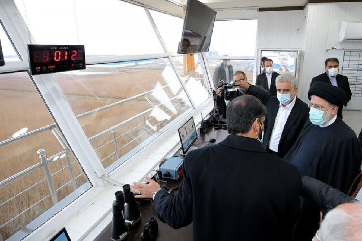 İran Prezidenti Rəşt–Astara dəmir yolu layihəsinə baxış keçirib