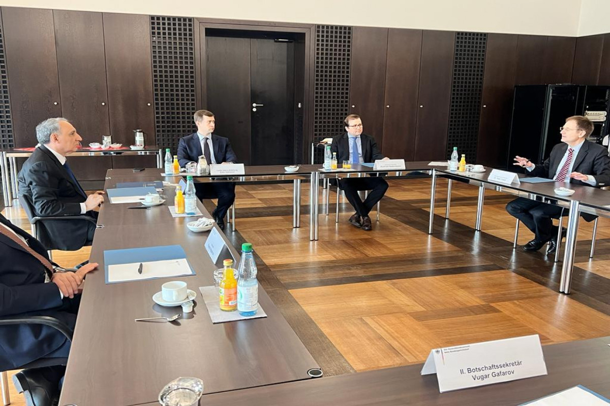 Kamran Əliyev Almaniyanın Federal Baş prokuroru ilə görüşüb - FOTO 