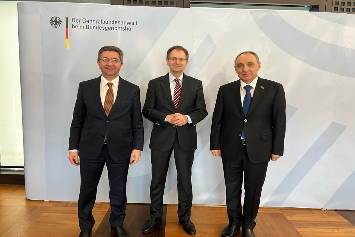 Кямран Алиев встретился с федеральным генпрокурором Германии