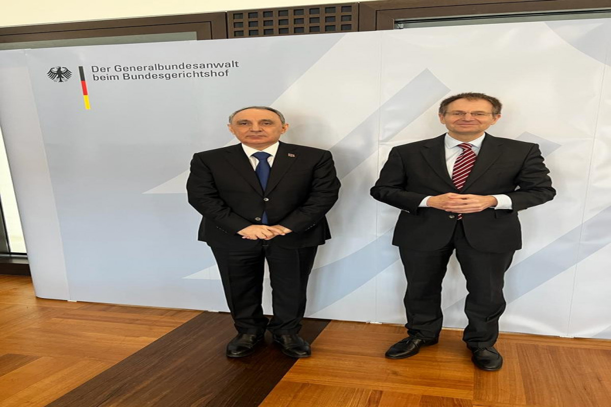 Kamran Aliyev met with the Federal Prosecutor General of Germany-PHOTO 