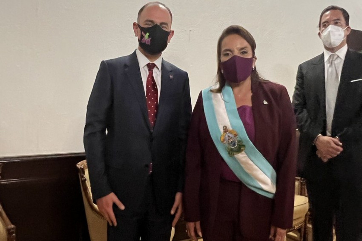 Prezident Sioamara Kastro: "Honduras Azərbaycanla əməkdaşlıq əlaqələrinin daha da gücləndirilməsində maraqlıdır"