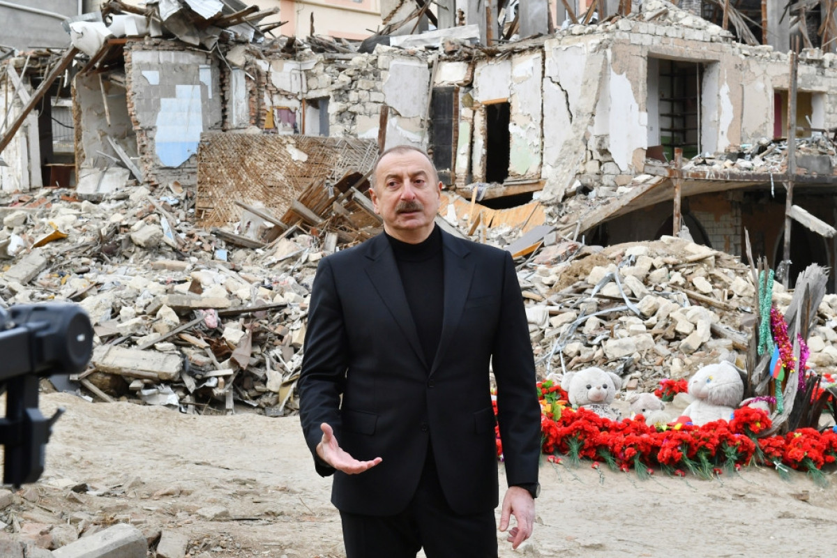 President Ilham Aliyev was interviewed by Azerbaijan State News Agency