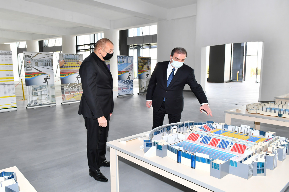 Prezident İlham Əliyev Gəncə İdman Sarayında