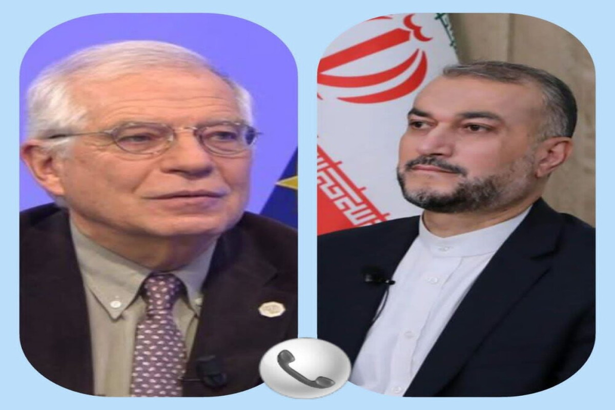 A telephone conversation has been held between High Representative of the EU for Foreign Affairs and Security Policy Josep Borrell and Minister of Foreign Affairs of the Islamic Republic of Iran Hossein Amir-Abdollahian