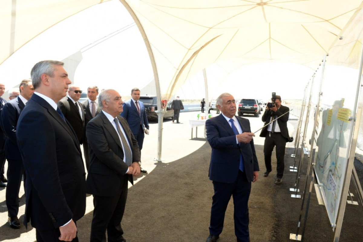 Azerbaijan's PM and head of Presidential Administration visits liberated territories from occupation-PHOTO 