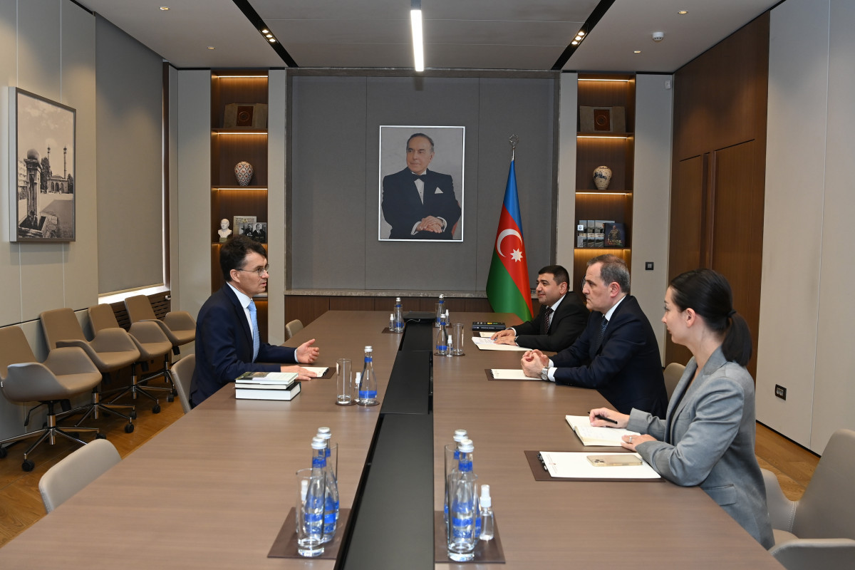Azerbaijani FM received German scientist who wrote book about Shusha