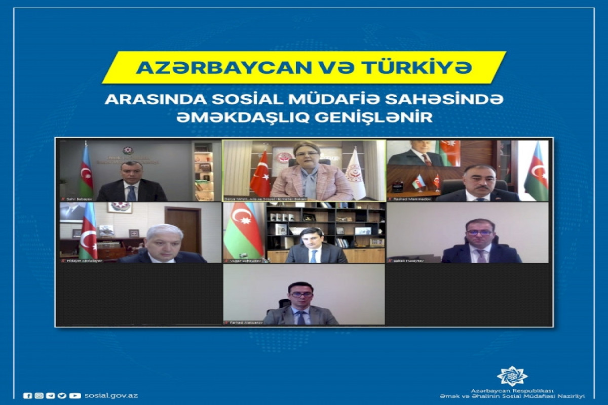 Azərbaycan və Türkiyə sosial müdafiə sahəsində əməkdaşlığı genişləndirir