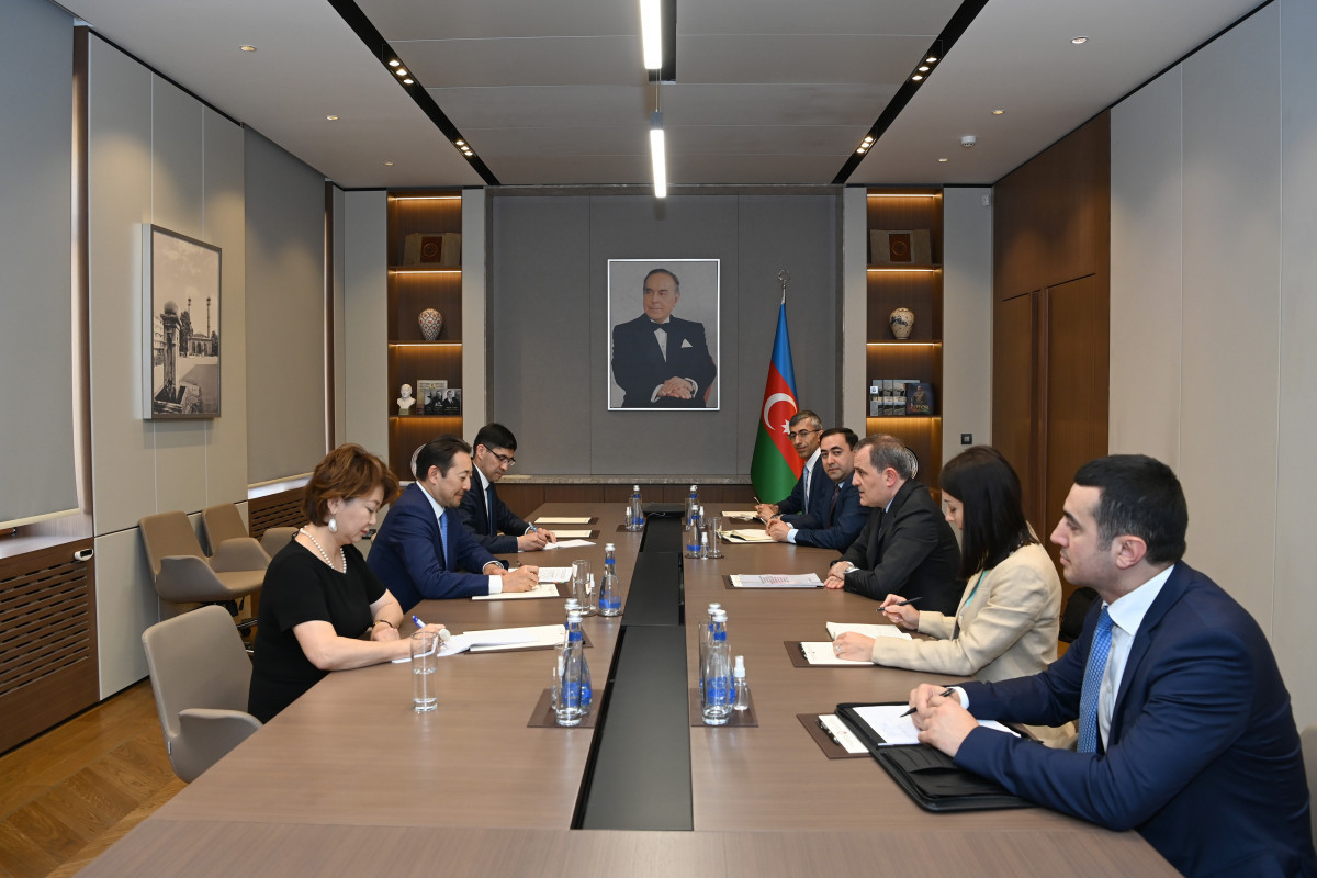 Azerbaijani FM meets with Executive director of CICA 
