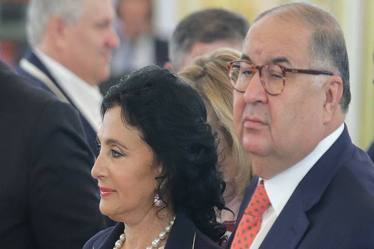 Alişer Usmanov və İrina Viner boşanıb