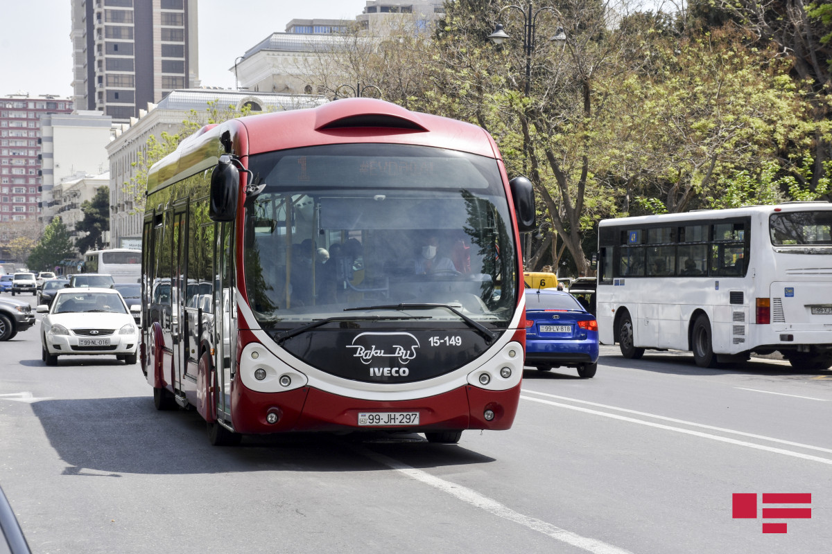 Bakıda 133 avtobusun hərəkət intervalında gecikmələr var