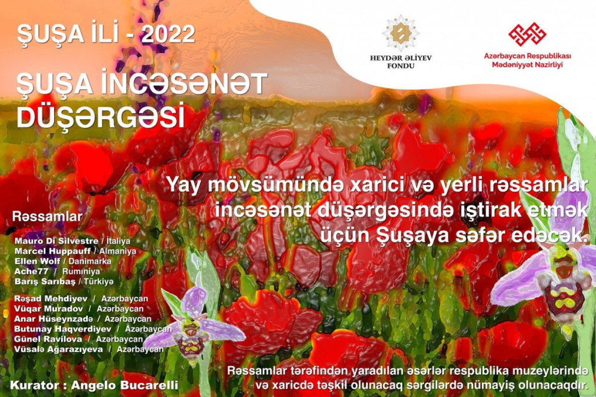 Xarici və yerli rəssamların Şuşaya səfəri təşkil olunacaq
