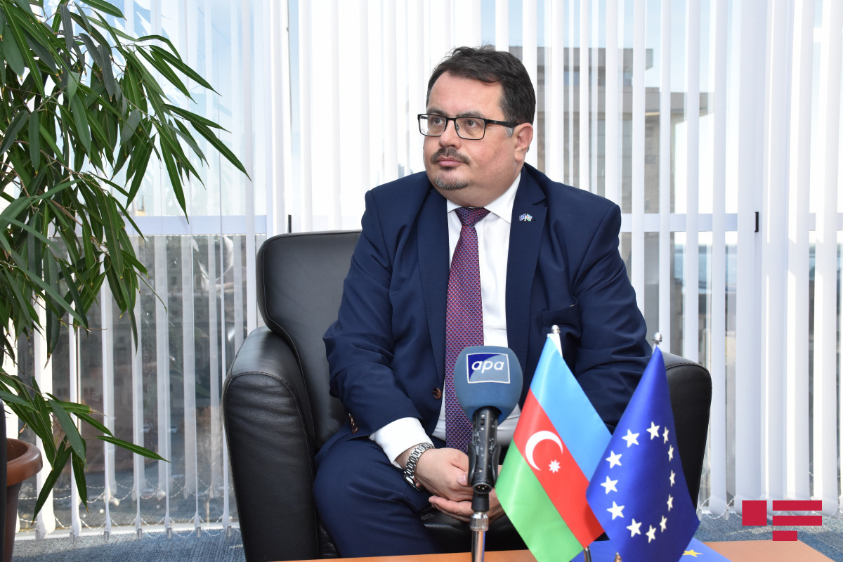 Avropa İttifaqının (Aİ) Azərbaycandakı Nümayəndəliyinin rəhbəri Peter Mixalko