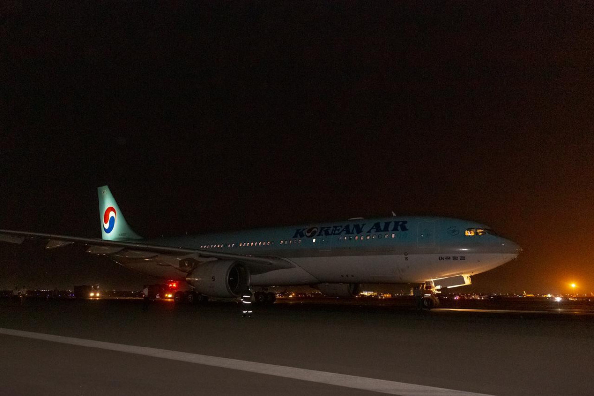 Korean Air’s plane makes emergency landing in Baku-VIDEO 