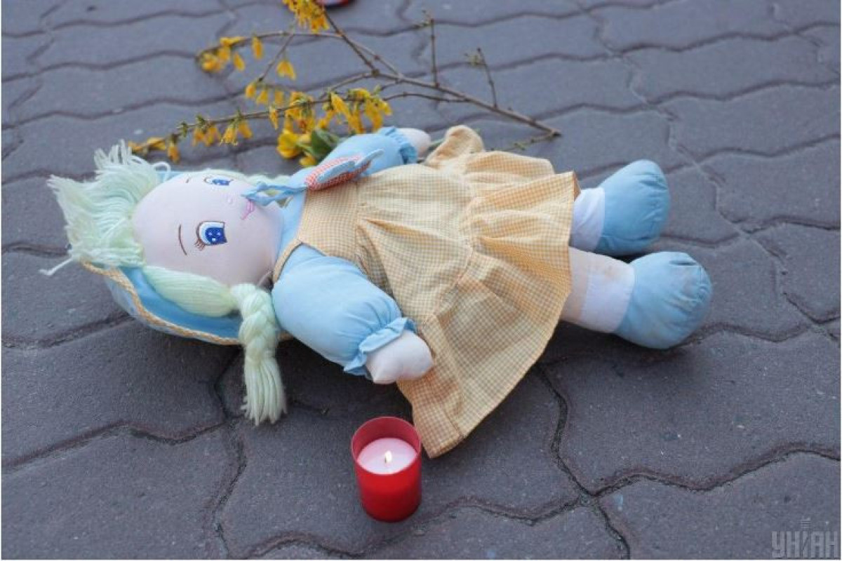 Ukraynada müharibə zamanı yaralanan uşaqların sayı artıb