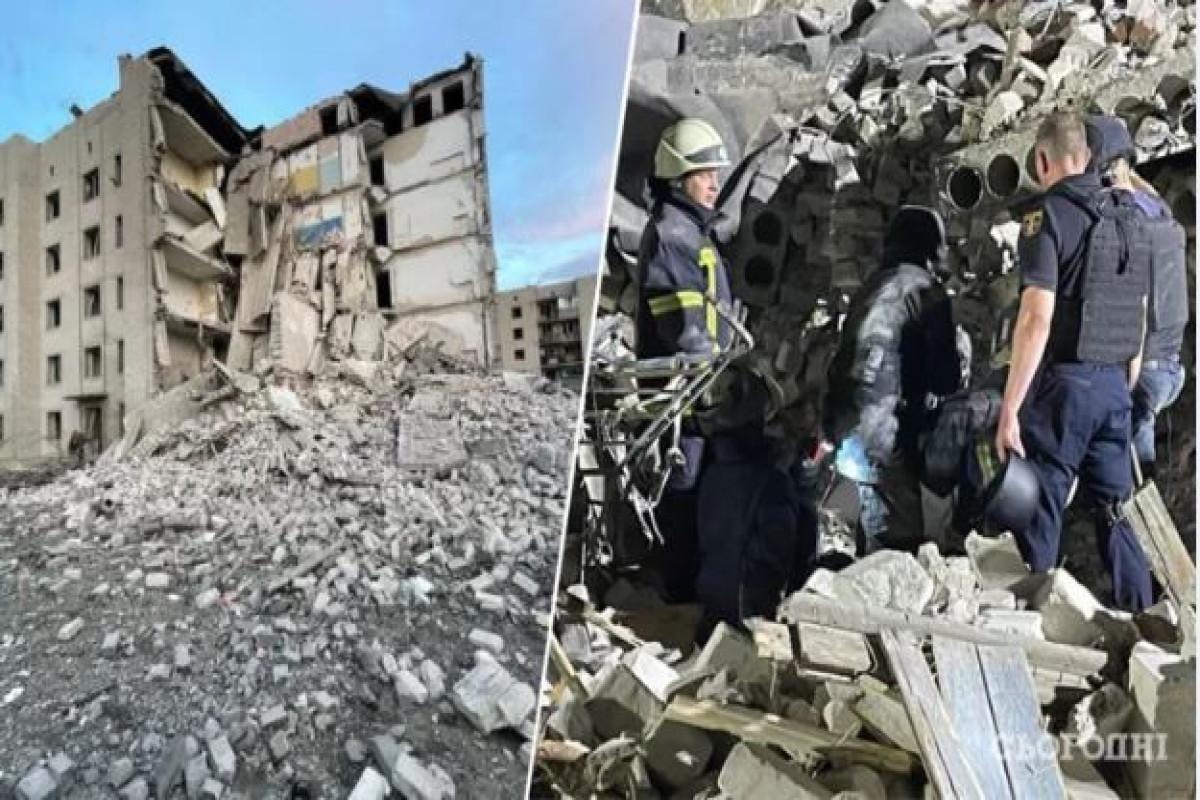 Российская армия обстреляла 5-этажный дом в Донецкой области: погибли 6 человек, под завалами остаются 34 человека