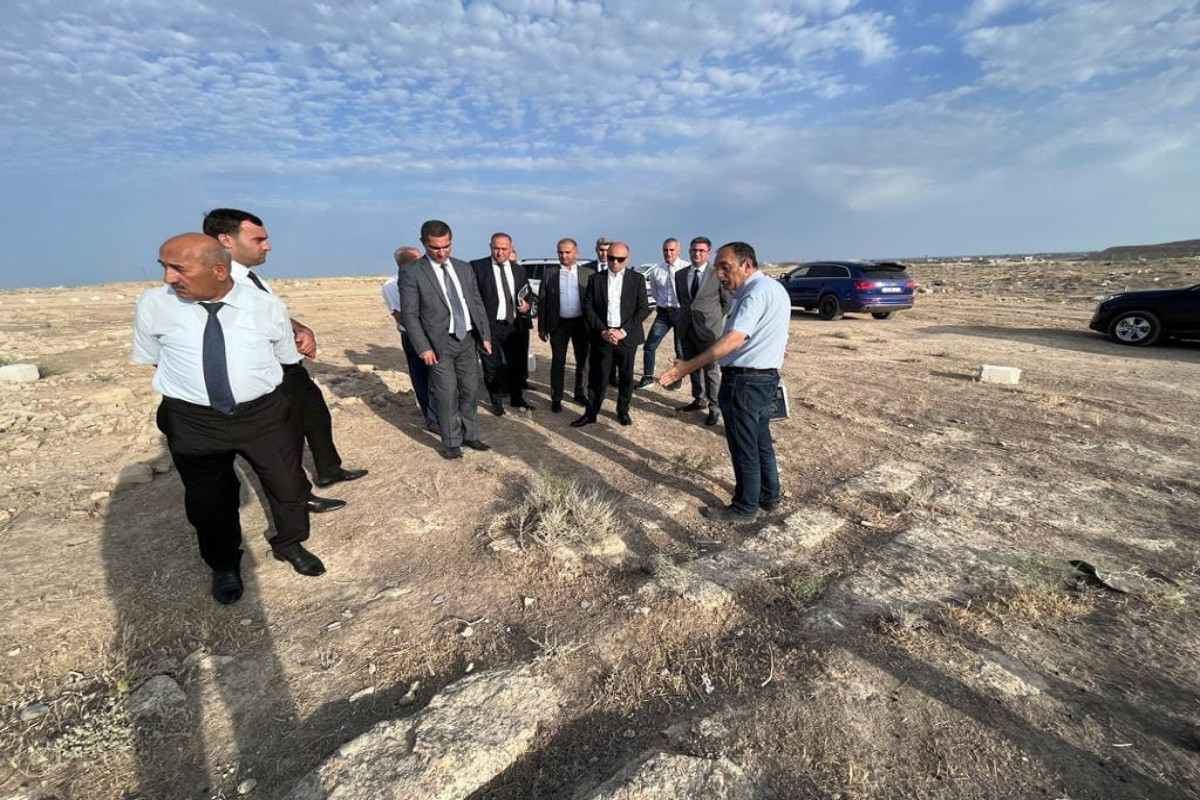 Министр культуры осмотрел исторические памятники в Тюркане, дал поручения-ФОТО 