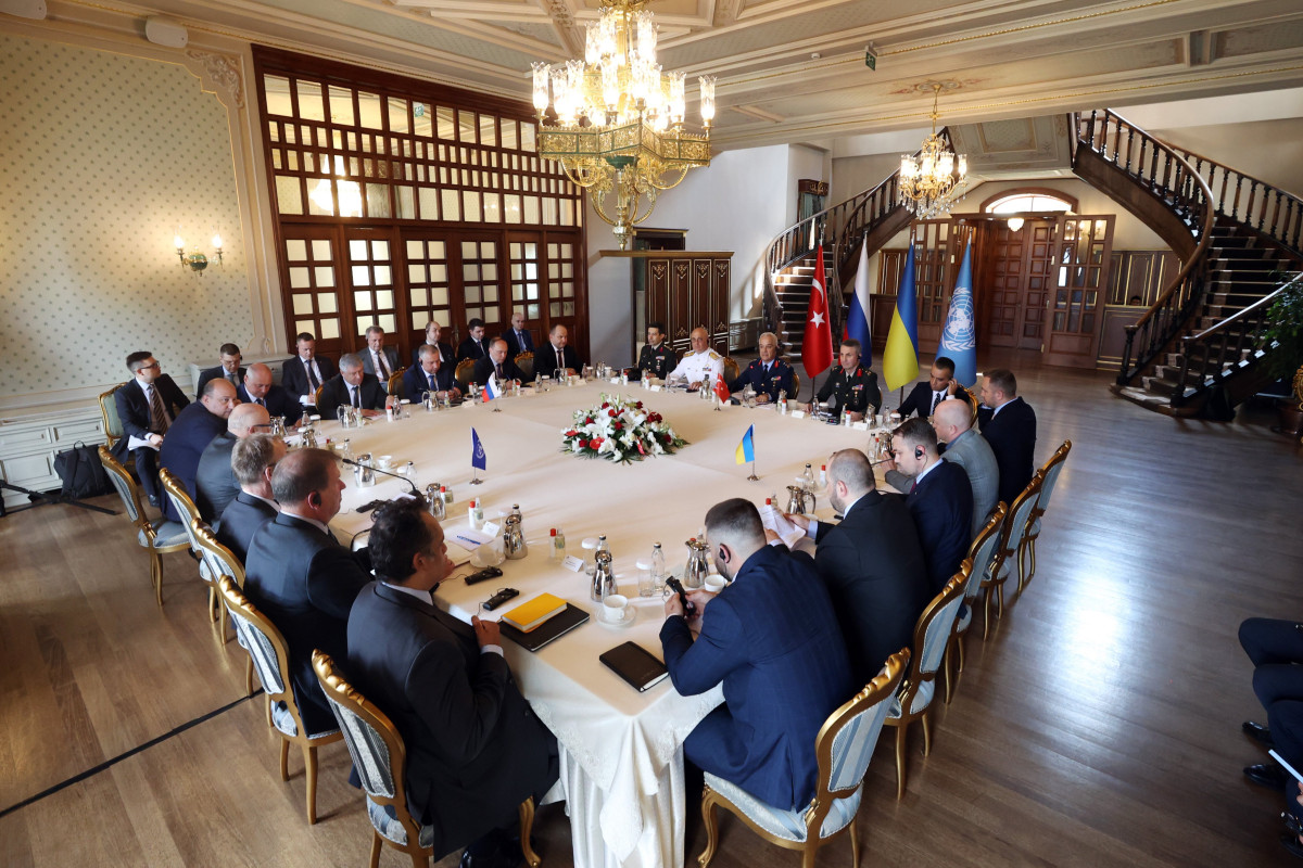 Переговоры делегаций Турции, России, Украины и ООН