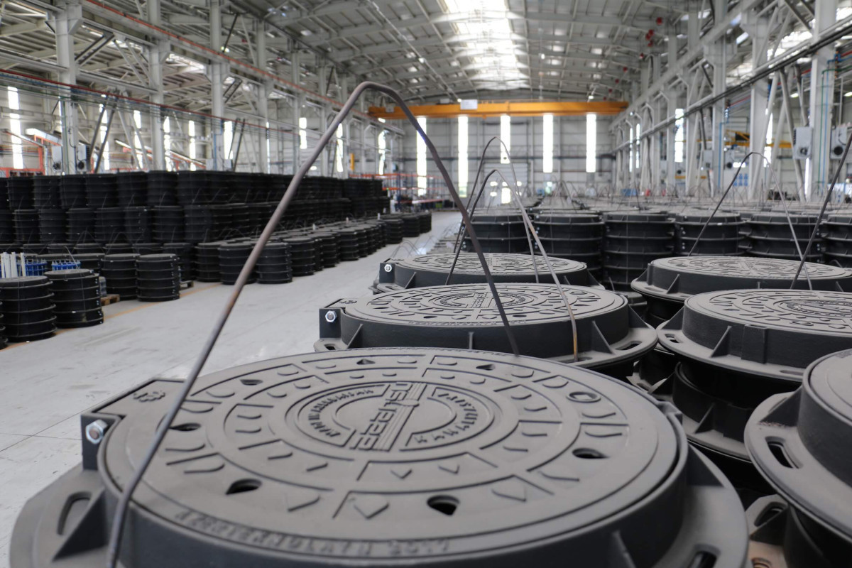 Export of manhole covers from Azerbaijan to Finland starts
