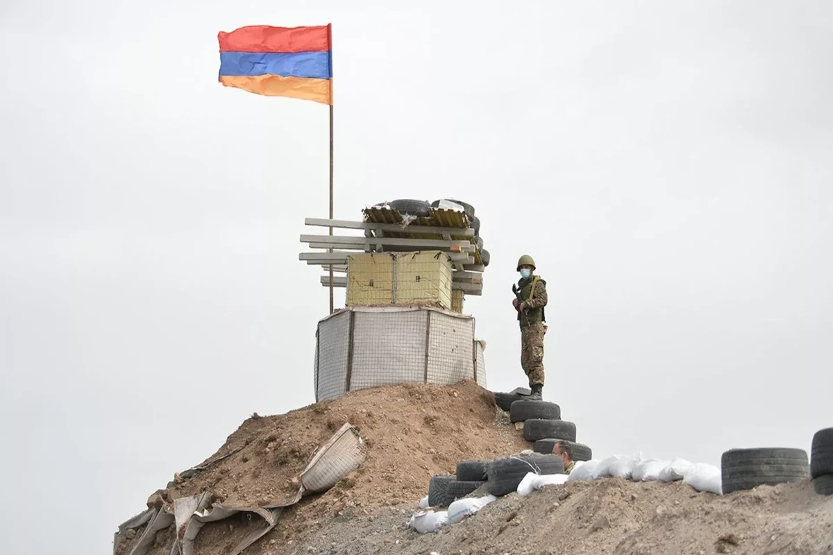 Armenian soldier found dead in military position