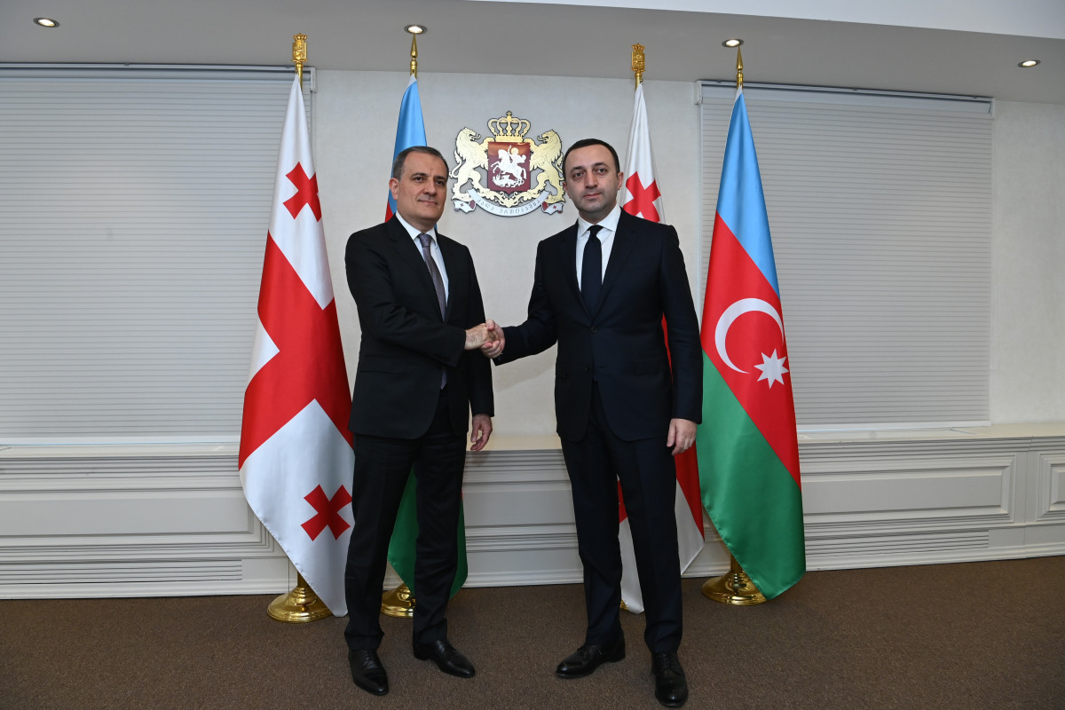 Джейхун Байрамов встретился с премьер-министром Грузии Ираклием Гарибашвили