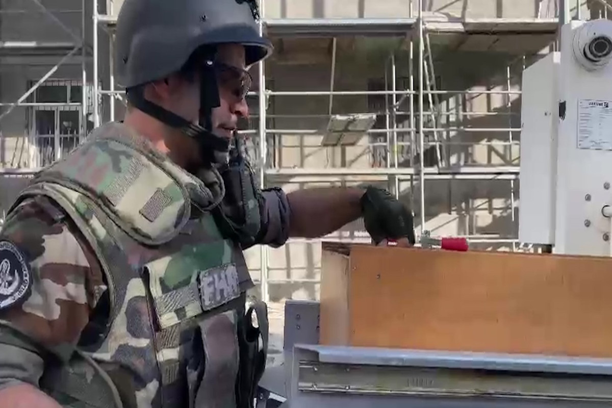 В Баку обнаружены ручная граната, взрыватель УЗРГМ и снаряды 