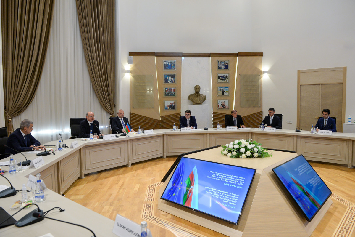 Обсуждено расширение Южного газового коридора между Азербайджаном и Европой-ФОТО 