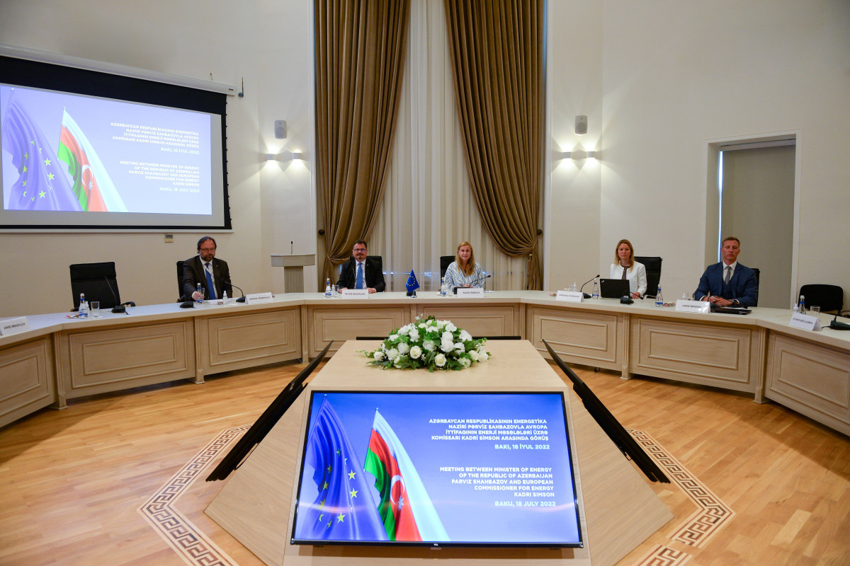 Обсуждено расширение Южного газового коридора между Азербайджаном и Европой-ФОТО 
