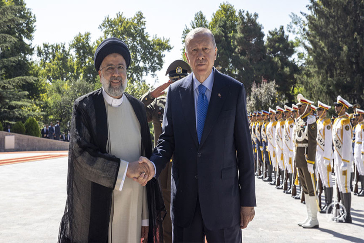 Turkish, Iranian presidents meet in Tehran
