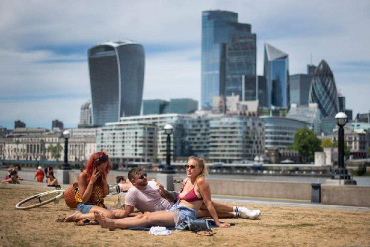 Britaniyada temperatur rekord dərəcəyə yükləsib