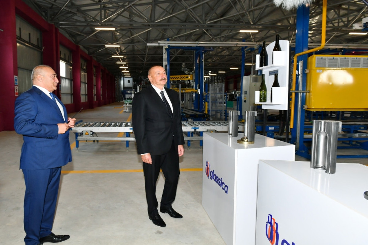 Prezident Sumqayıt Kimya Sənaye Parkında yeni istehsal müəssisələrinin açılışında iştirak edib - YENİLƏNİB 
