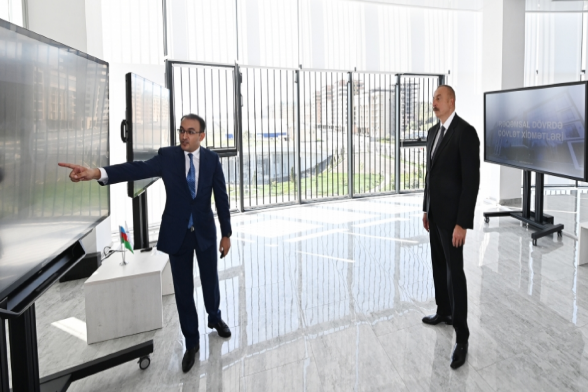 President Ilham Aliyev attended inauguration of Sumgayit regional “ASAN xidmət” Center No.2-UPDATED 