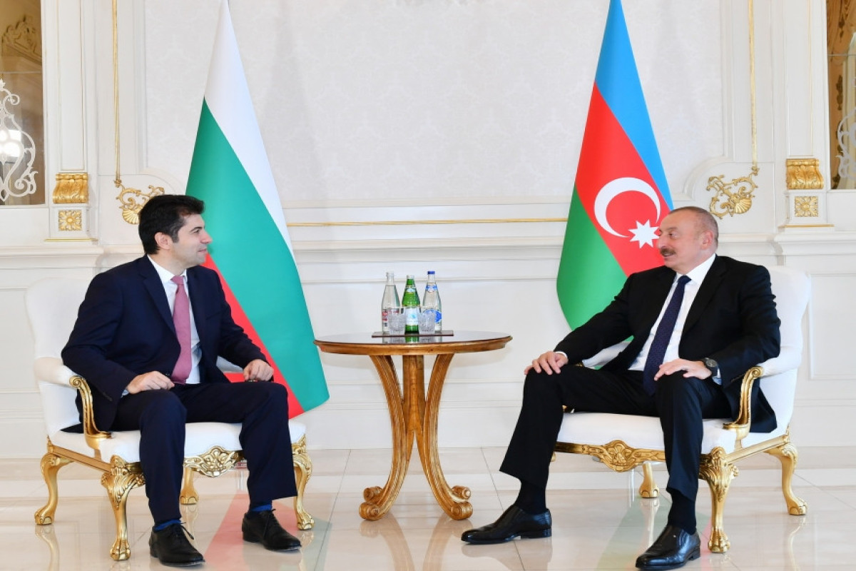 President of Azerbaijan, Prime Minister of Bulgaria are holding one-on-one meeting