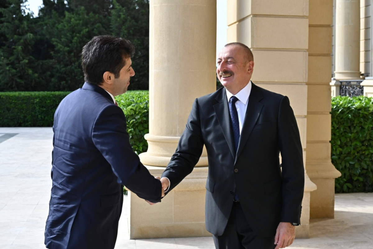 Kiril Petkov and Ilham Aliyev