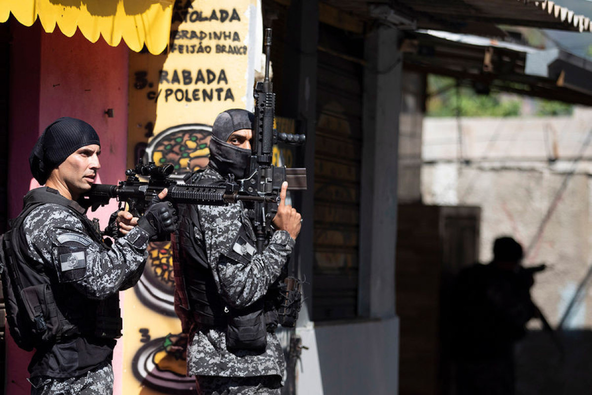 Braziliyada polis əməliyyatı zamanı 18 nəfər həlak olub