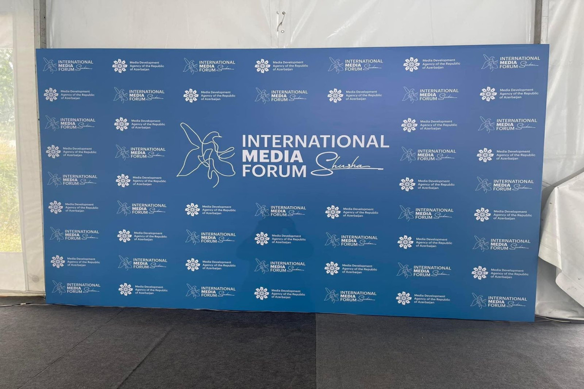 Şuşada Beynəlxalq Media Forum başlayıb - FOTO  - YENİLƏNİB 