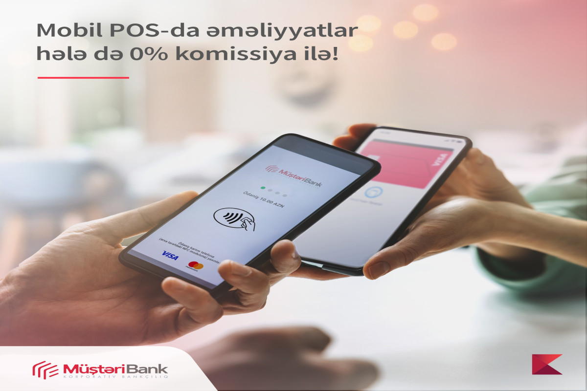 Ayın sonuna qədər Mobil POS-a qoşulanlar üçün əməliyyatlar hələ də komissiyasızdır