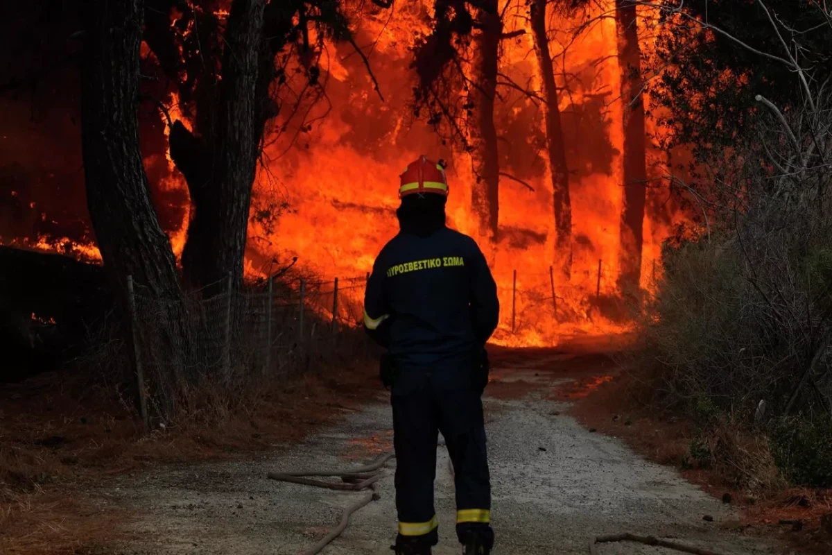 Greece hit by major wildfires as authorities work to evacuate areas