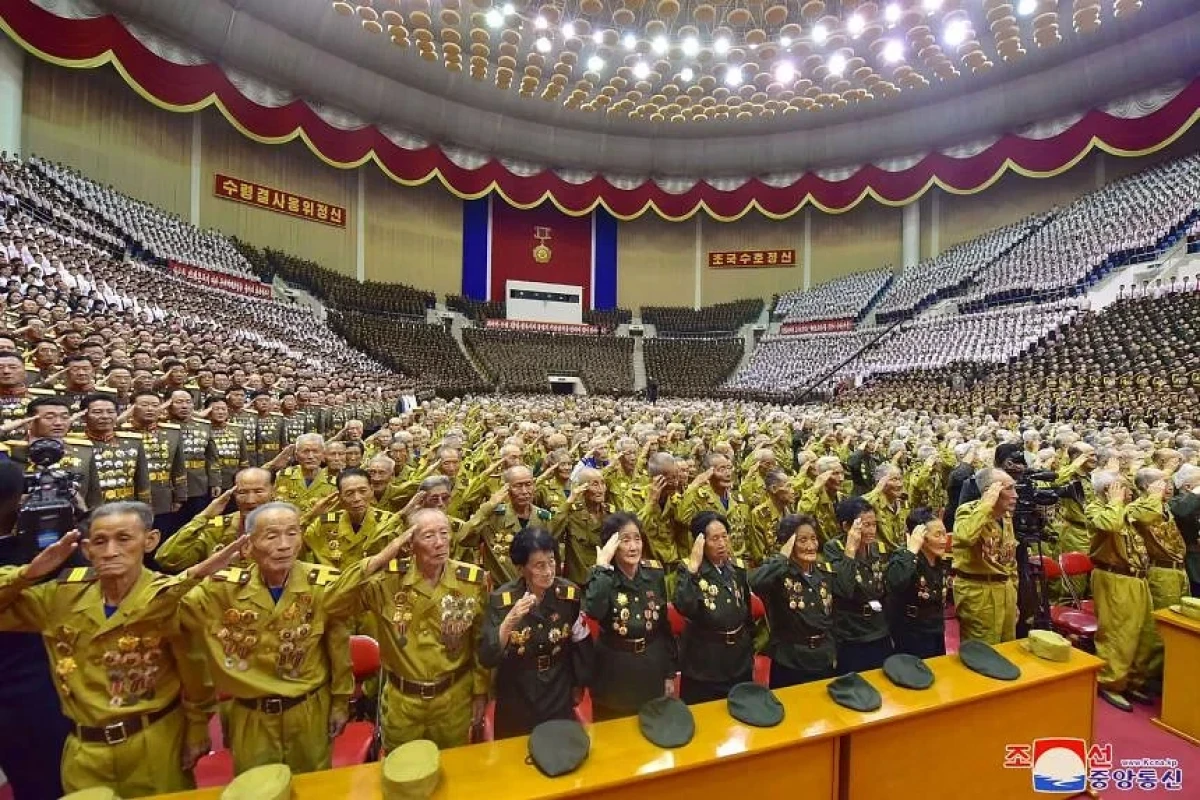 N.Korea holds mask-free veterans event after flagging near end of COVID crisis