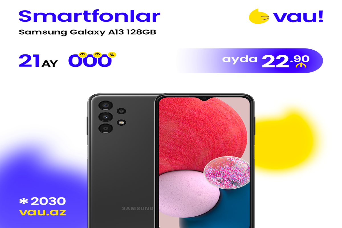 Samsung Telefonu Al 21 Aya Ödə - VAU! 