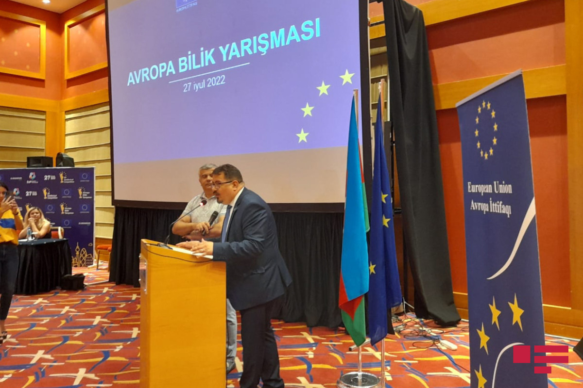 EU Ambassador to Azerbaijan awards winners of European Intellectual Competition -PHOTO 