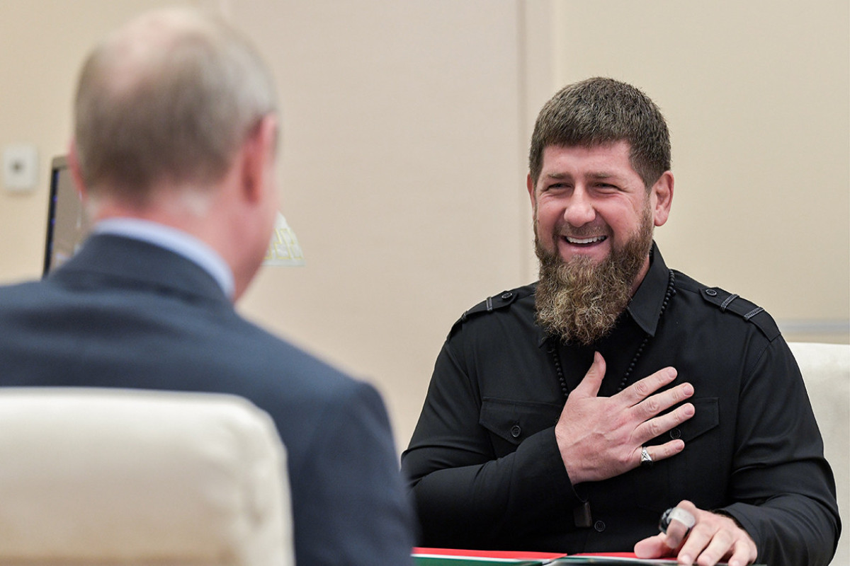 Russian President awards Ramzan Kadyrov with "Alexander Nevsky" order