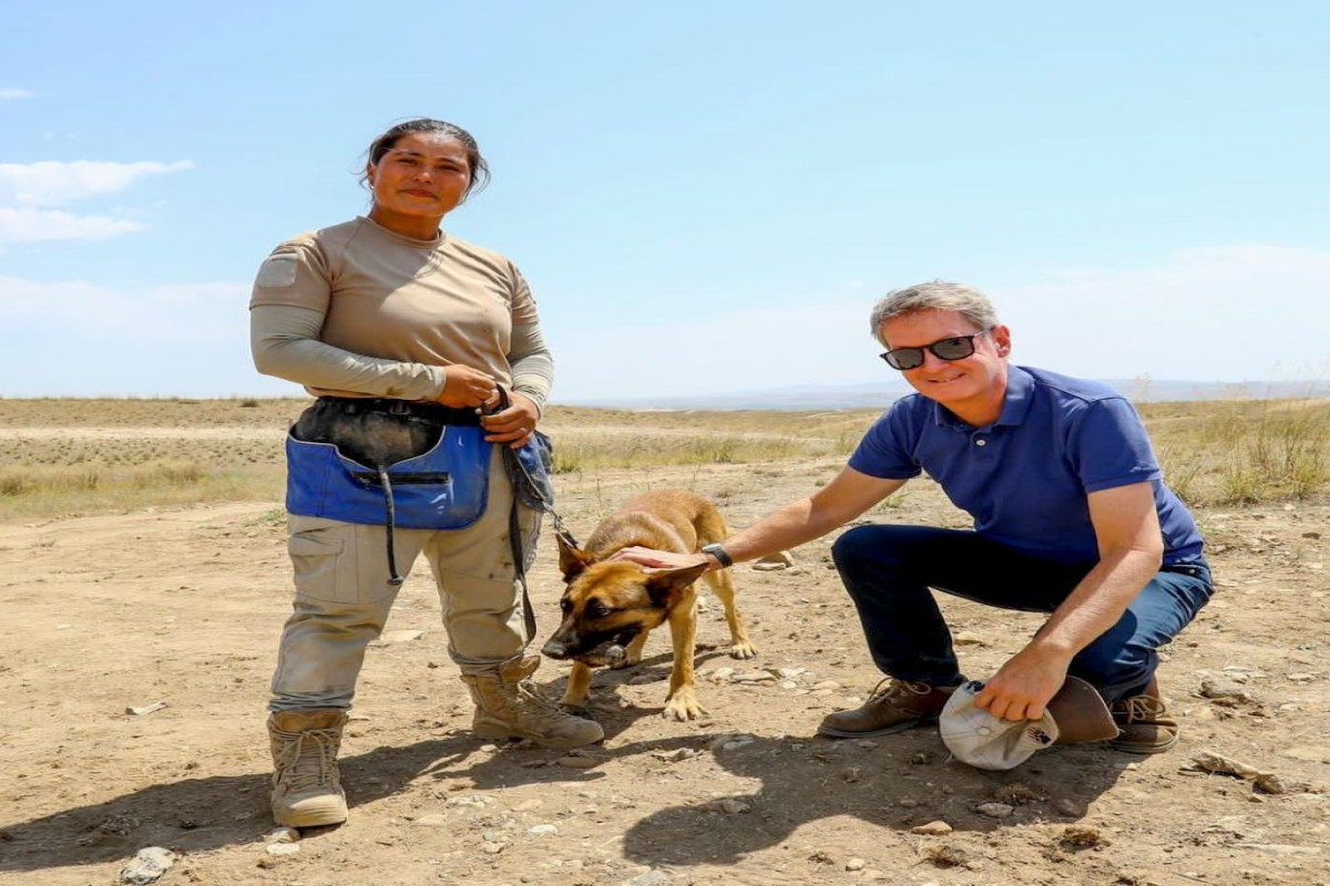 British Ambassador: “Soon there will be more women demining teams in Azerbaijan”